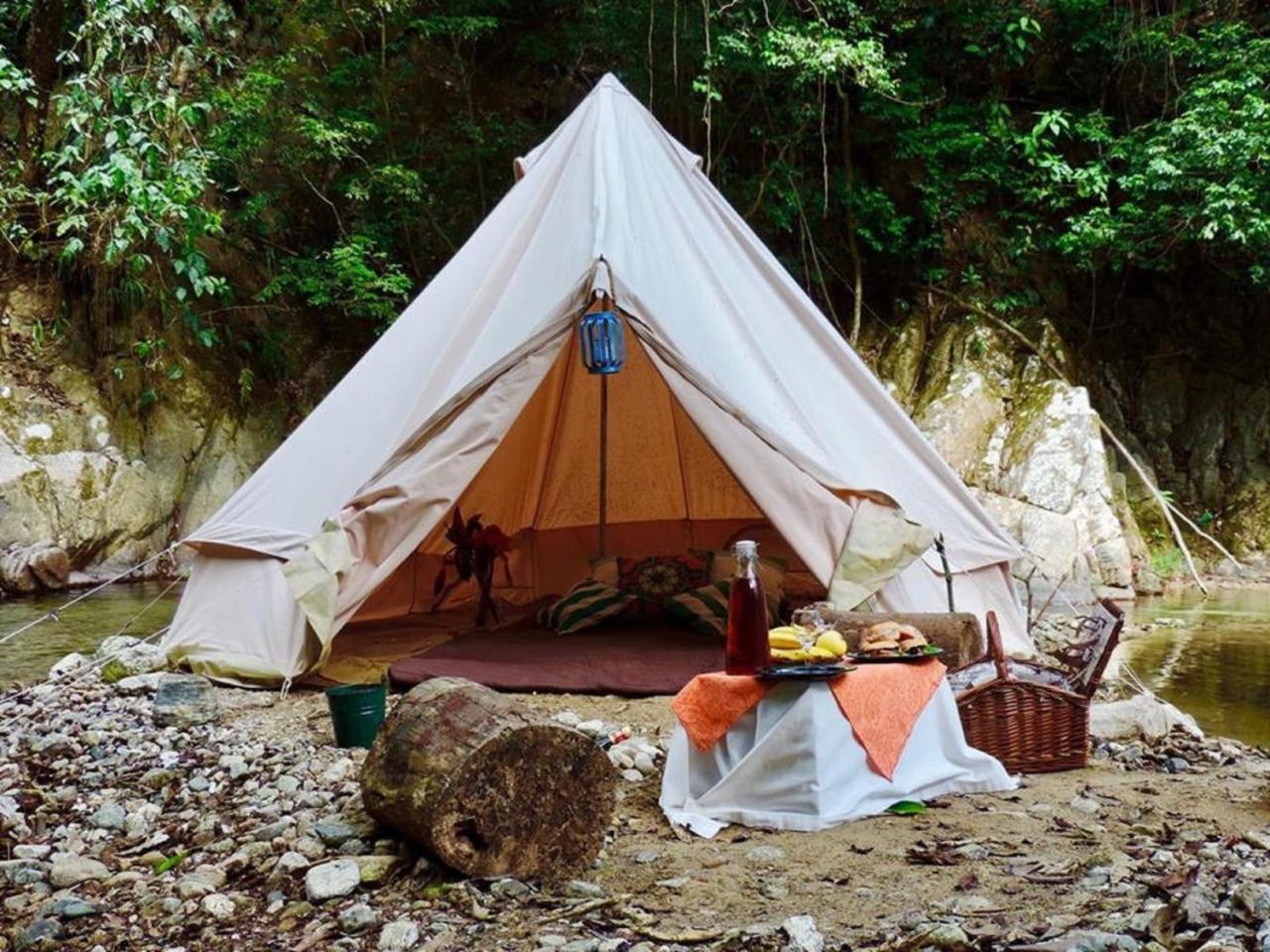 Glamping Finca Margaritas Pluma Hidalgo Eksteriør bilde